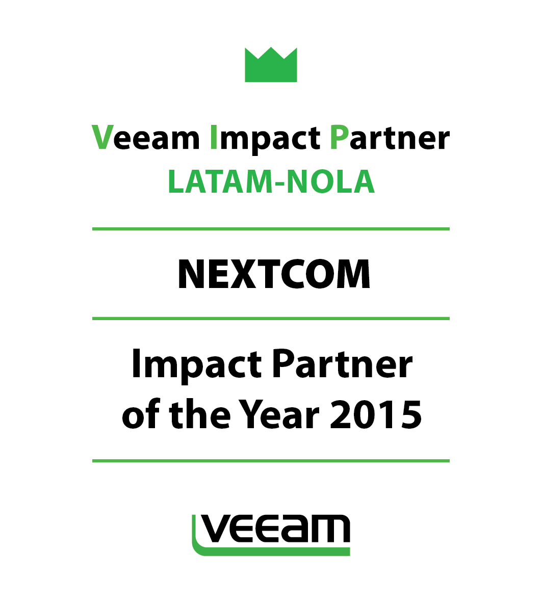 Nextcom Systems ganador en NOLA en los VEEAM Impact Partner Award.